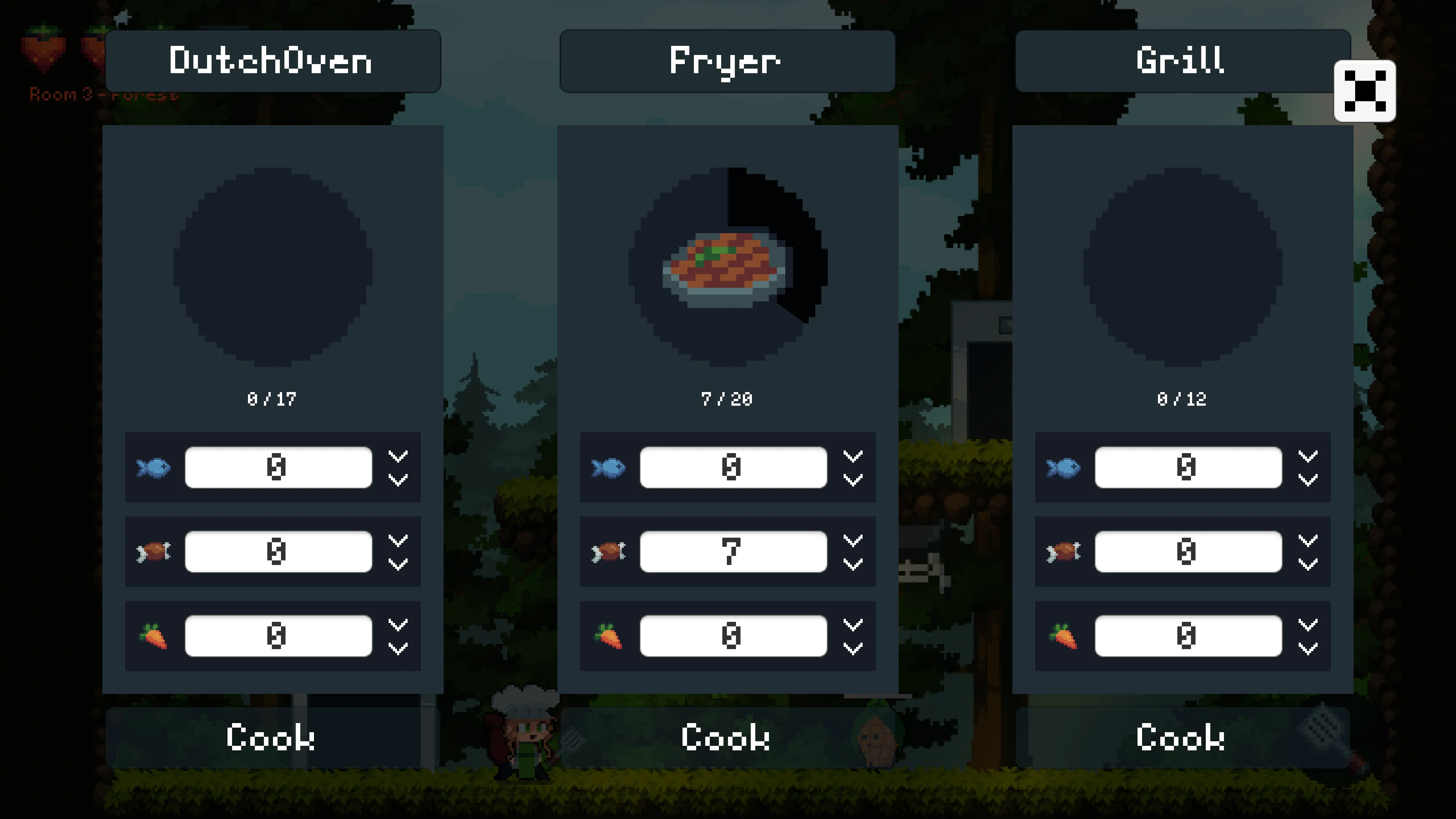 Cooking UI